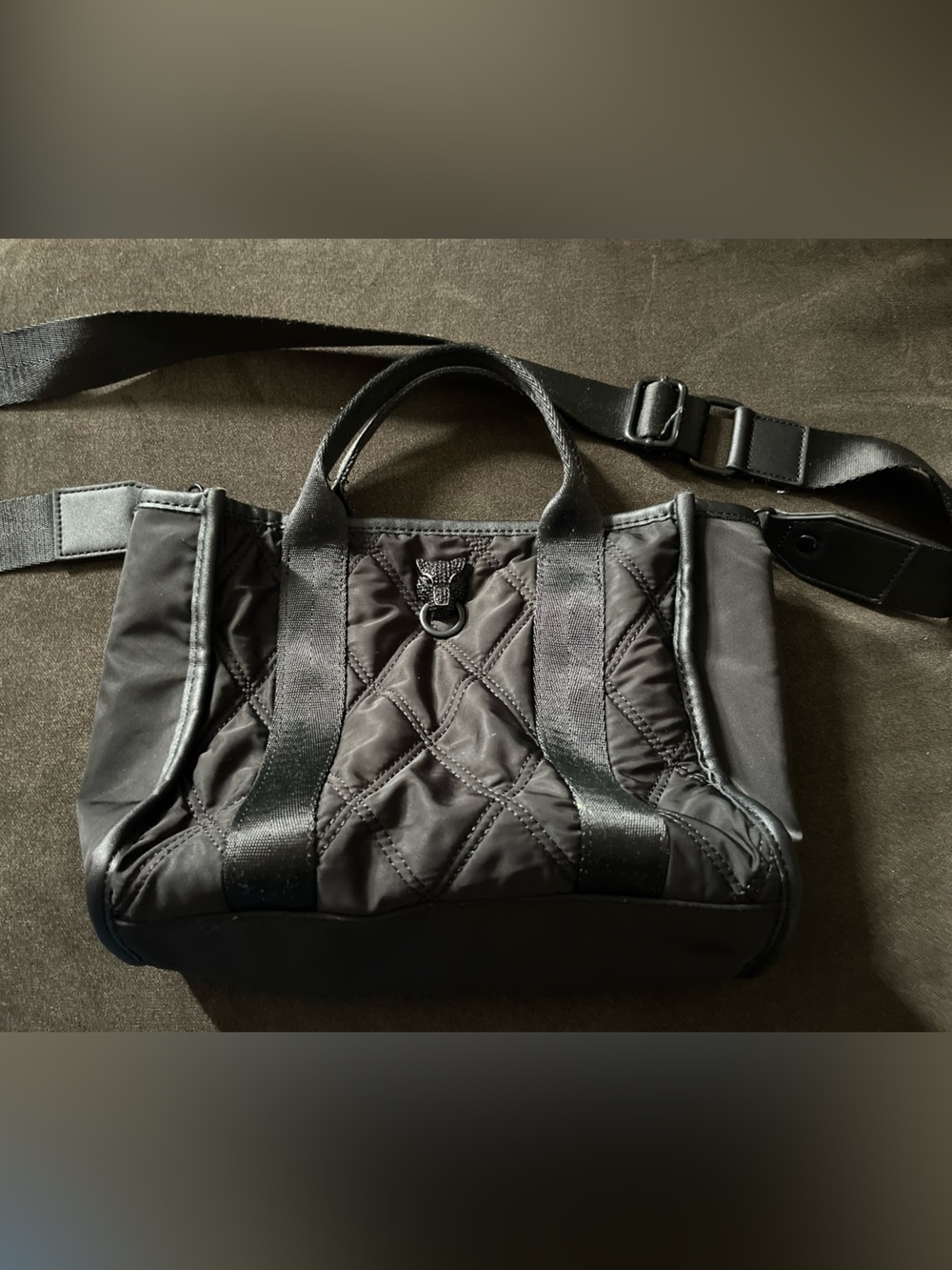 Aldo Midbarototeex Textile Small Tote Bag Black